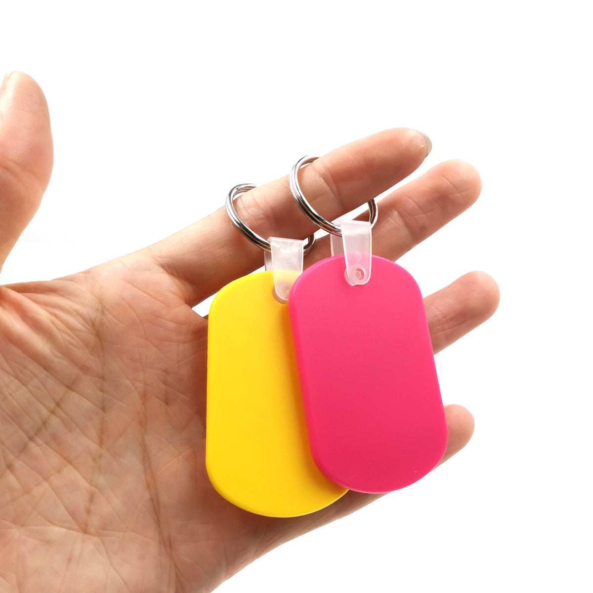 ABS Rectangular Key Tag