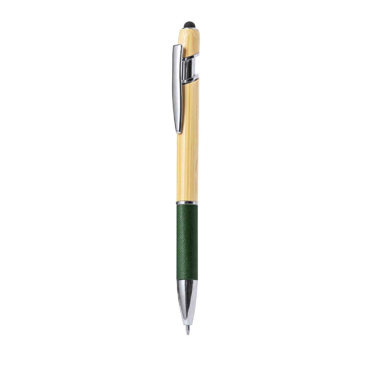 Bamboo Ballpoint Pen with Stylus Tip Pens for Touch Screen 2" 1 Stylus Pen
