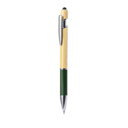 Bamboo Ballpoint Pen with Stylus Tip Pens for Touch Screen 2" 1 Stylus Pen