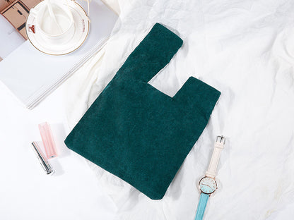Corduroy Wrist Bag