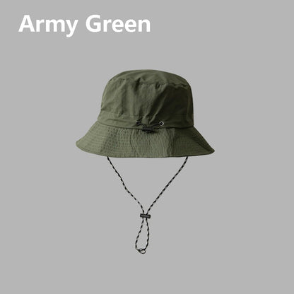Quick Dry Packable Bucket Hat Outdoor Water-Resistant Sun Hats with Hanging Hook