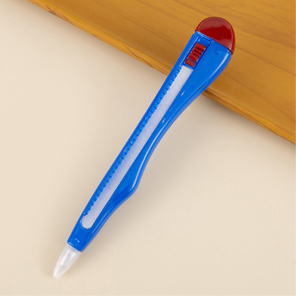 Creative Repair Tools - Art Knife Shaped Ballpoint Pen Novelty Pen Fun Pen for School Supplier