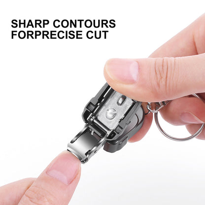 Portable Mini Stainless Steel Nail Clipper Keychain