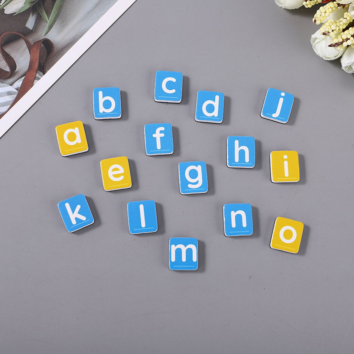 Custom 50 pcs Alphabet Magnets Phonics magnets