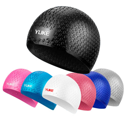 Silicone Swimming Cap for Long/Curly/Braids Hair