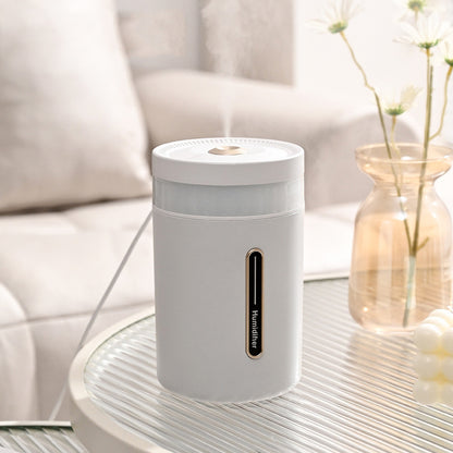 1000ml Rechargeable Battery Operated Cool Mist Humidifier Personal Desktop Humidifier Night Light