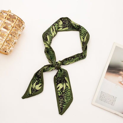 35" x 2" Full Custom Long Neckerchief Ribbon Scarf Hairband Handbag Wrap Scarf Neck Tie #20