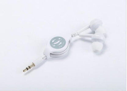 Running Sport Earphone Circular Telescopic In-Ear