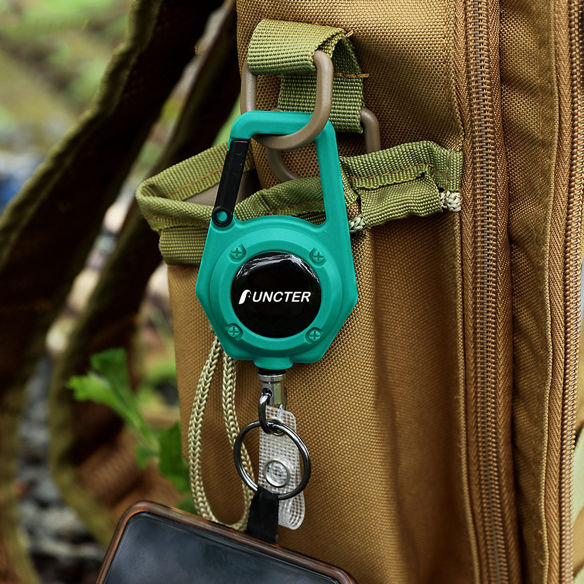 Outdoor Retractable Badge Reel KeyChain Belt Clip