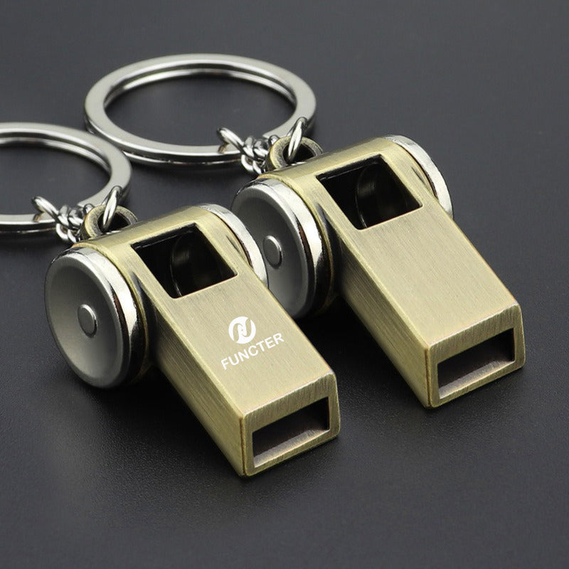 Survival Whistle W/ Keychain