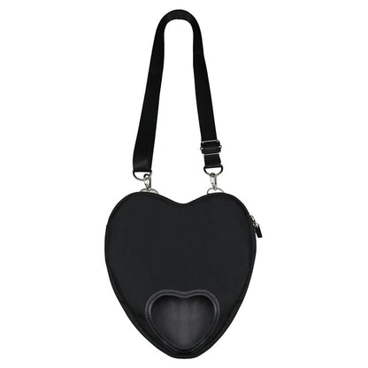 Heart Shape 600D Oxford Rabbit Feeding Bag W/ Shoulder Strap