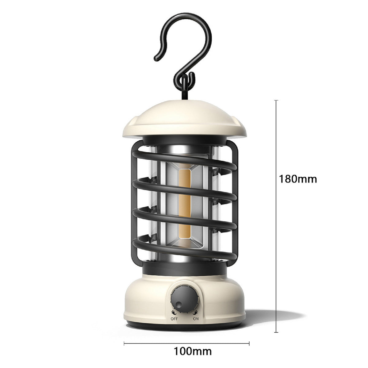 Camp Light Retro Design Portable Waterproof LED Lantern Outdoor Tent Bulb for Camping