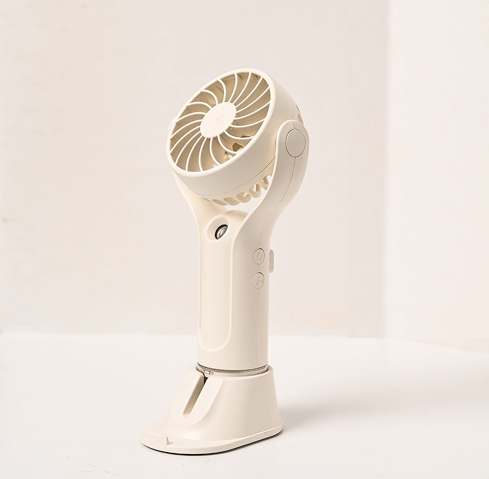 Portable Fan Misting Fan Desk Fan Handheld Fan For Outdoor Rechargeable Mini Fan