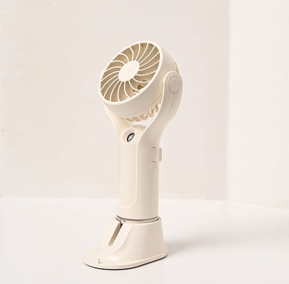 Portable Fan Misting Fan Desk Fan Handheld Fan For Outdoor Rechargeable Mini Fan