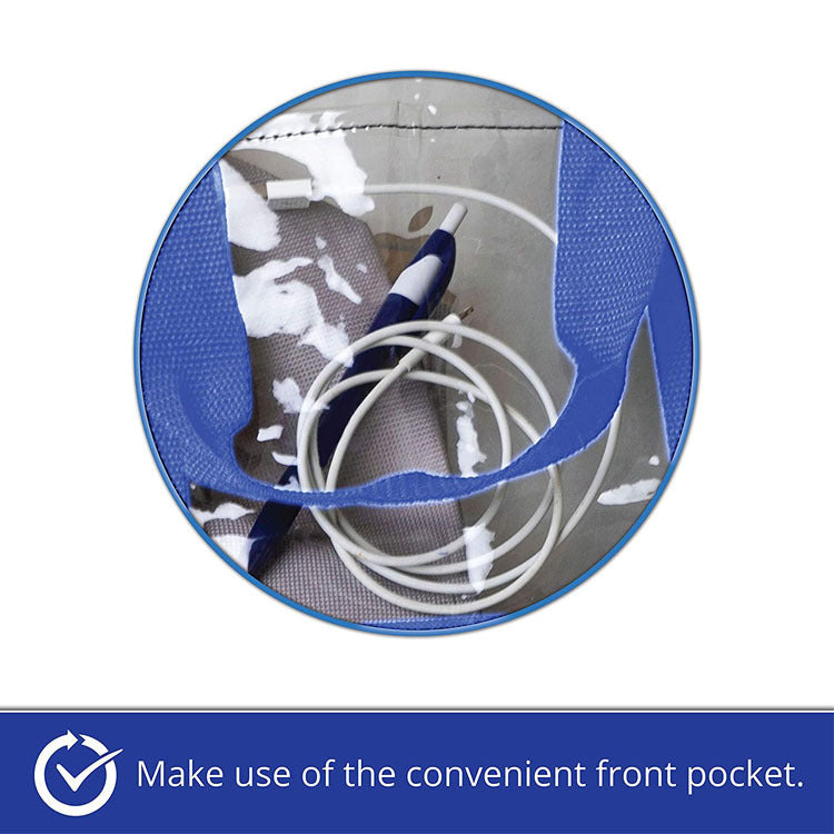 Clear PVC Shopping Bag Single Shoulder Bag Tote Bag