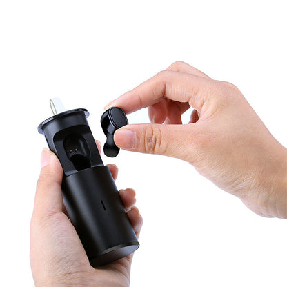 True Wireless Single In-Ear Earbud w/Dock Charger