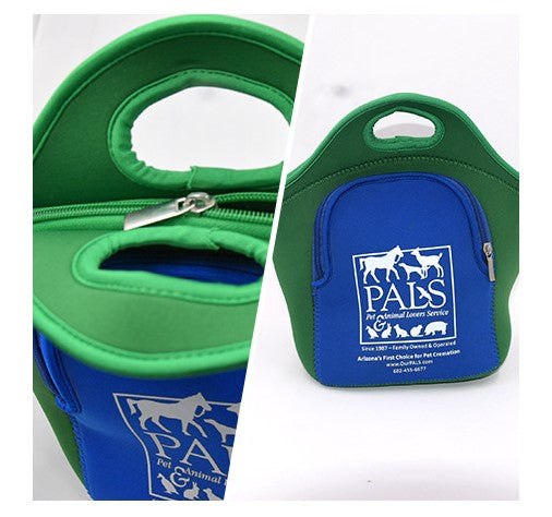 Neoprene Lunch Tote With Side Pocket