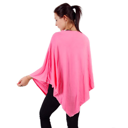 Nursing Cover for Breastfeeding - 360 Degree Privacy Poncho