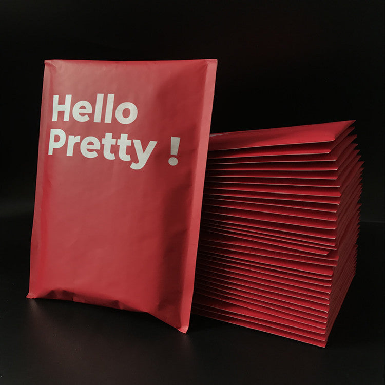 6.5 x 7.9" Red Kraft Bubble Mailer Self Seal Padded Envelopes for Shipping/ Packaging/ Mailing