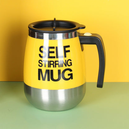 400 ml Magnetic Stirring Coffee Cup Milk Protein Powder Electric Stirring Cup AA Battery Style