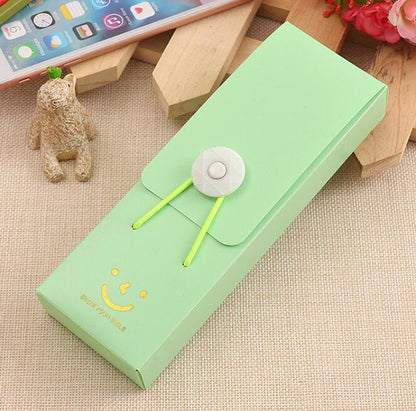 Button Shape Stationery Case Fastener