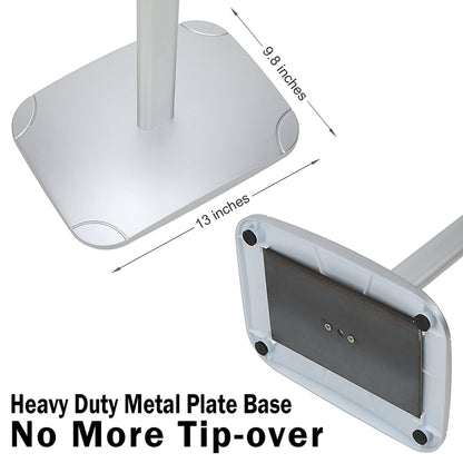 Heavy Duty Sign Holder Stand for Display Multiple A4 Size Landscape Poster, Menu, Flyer