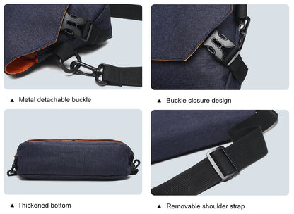Polyester Mini Crossbody Bag Single Shoulder Bag Daily Cell Phone Purse Bag Stadium Approved Bag