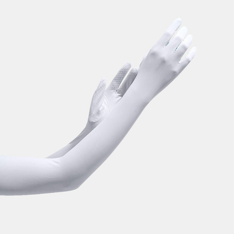 Women Long Soft Ice Cooling Arm Sleeves