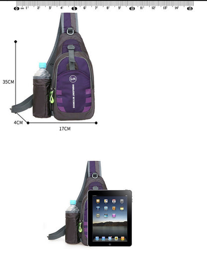 Sport Crossbody Sling Bag Backpack Chest Bag Daypack