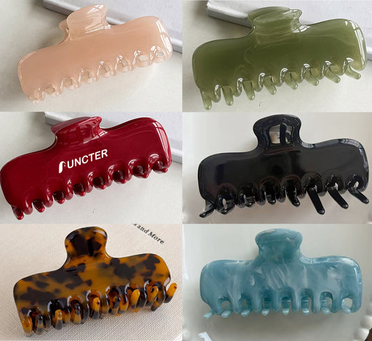Large Size Acetate Hair Claw Clip