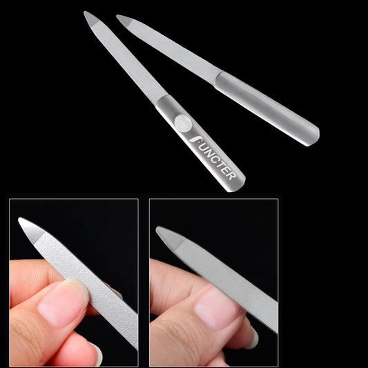 5.12" Double Sided Stainless Steel Nail File