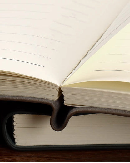 A5 PU Leather-Bound Business Notebook Writing Journal Executive Notebook Meeting Note Gift Set
