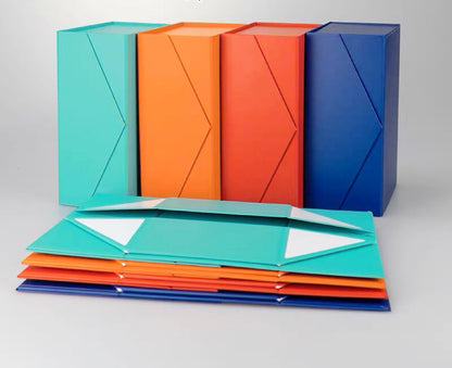 12.21'' x 7.88'' Folding Gift Box/One-piece Gift Box/Magnetic Clamshell Packing Box