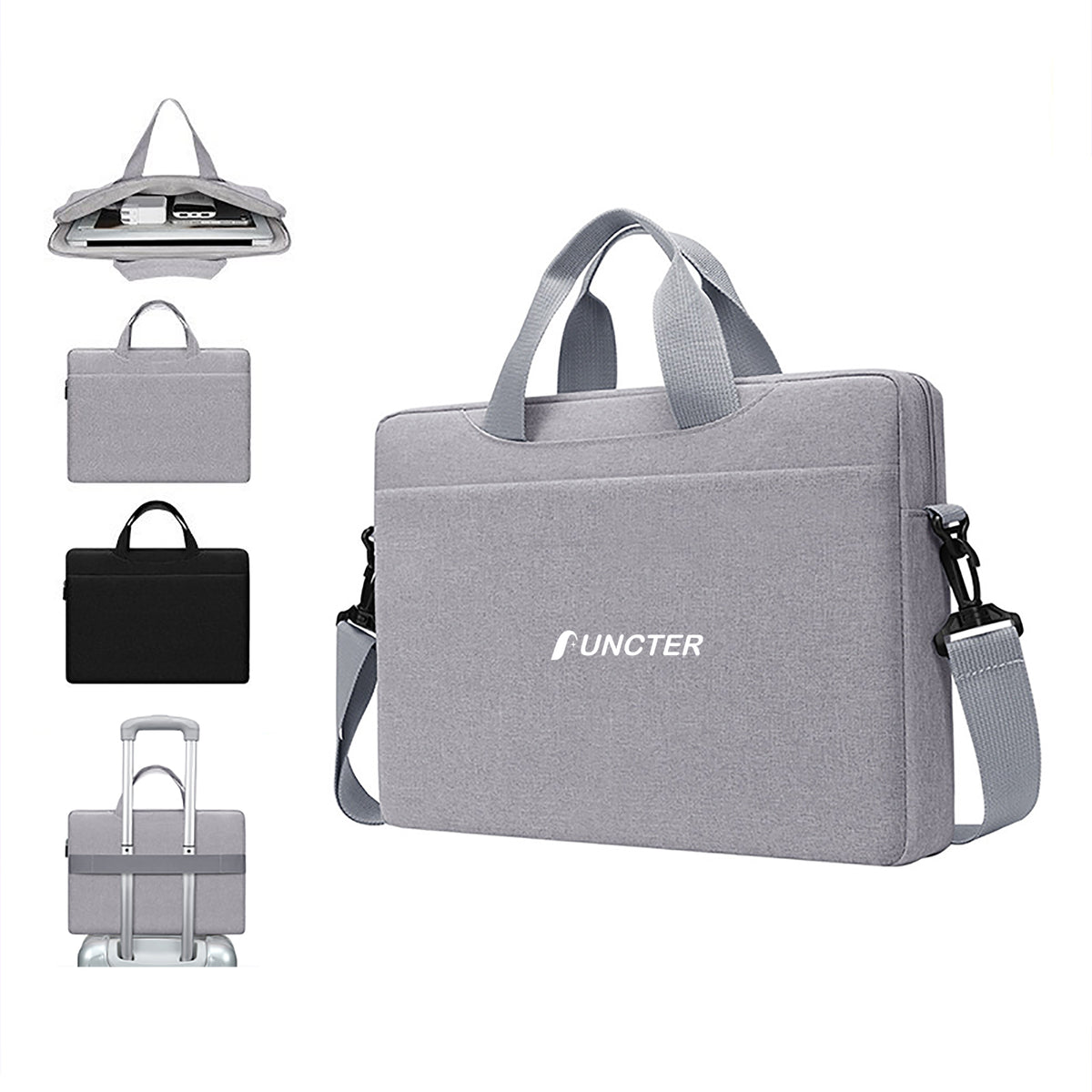 14" Laptop Bag Water Resistant Oxford Laptop Sleeve With Carrying Handle With Shoulder Strap