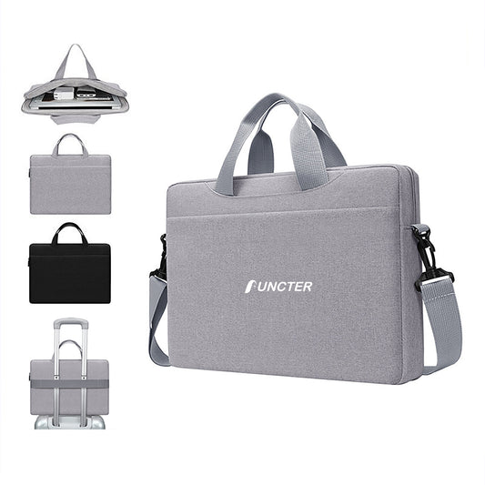 14" Laptop Bag Water Resistant Oxford Laptop Sleeve With Carrying Handle With Shoulder Strap