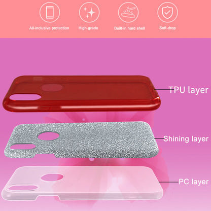 3-In-1 Shining Phone Case For phone X/phone 10