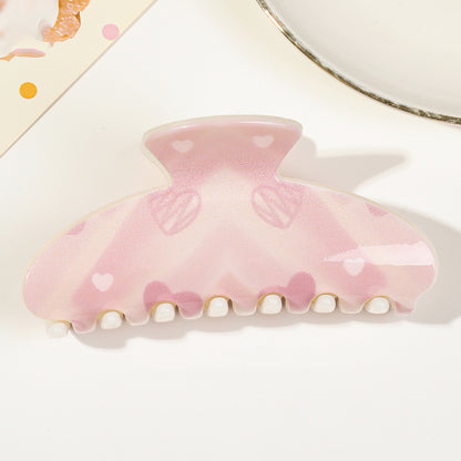 Full Color Printing Hair Claw Clips