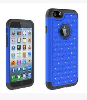 PU Covered w/Crystal Ryan Stone phone 6 Case Cover