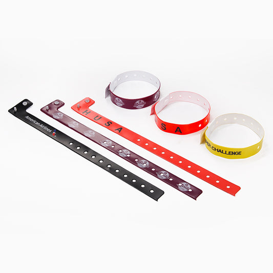 Disposable PVC Wristband Identification Bracelet for Events