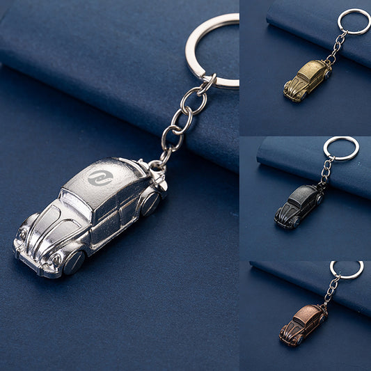 Vintage Classic Car Model Keychain Car Shaped Keychain Zinc Alloy Keyring