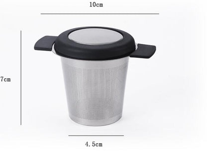 Double Handles Stainless Steel Tea Infuser