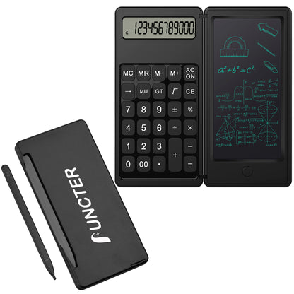 Basic Calculator Notepad with 6" LCD Writing Tablet