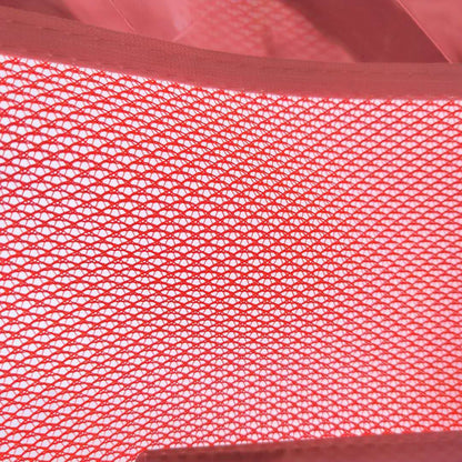 Mesh Fabric Safety Vest w/Reflective Stripes