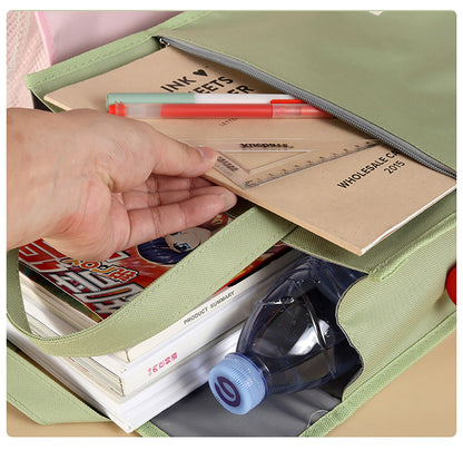 Portable Student Tote Bag Daily Casual Bag