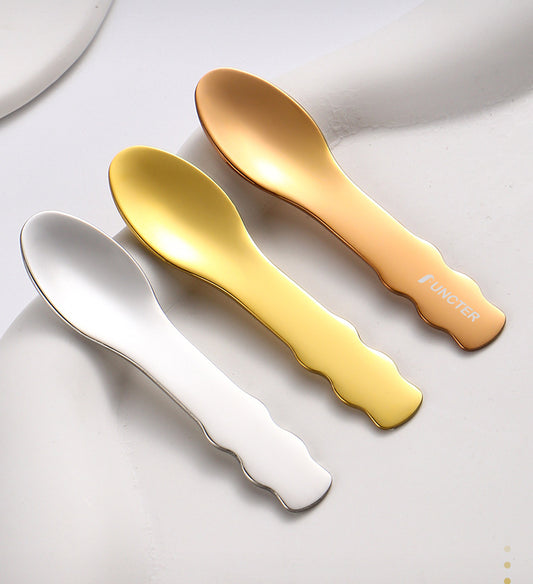 Stainless Steel Cosmetic Skincare Spatula Facial Tool
