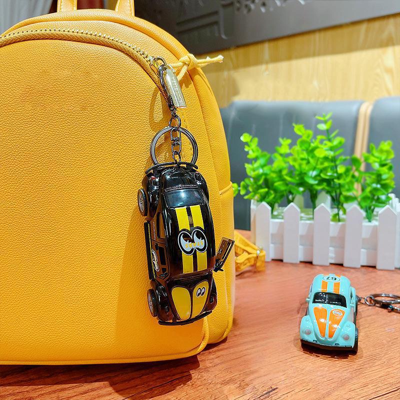 Vintage Classic Car Model Keychain Car Shaped Keychain