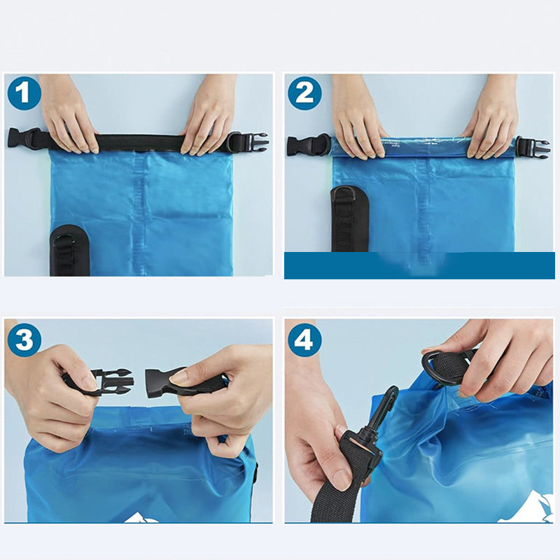 10L Transparent Waterproof Tube Bag/Dry Bag