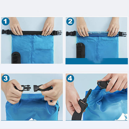 10L Transparent Waterproof Tube Bag/Dry Bag