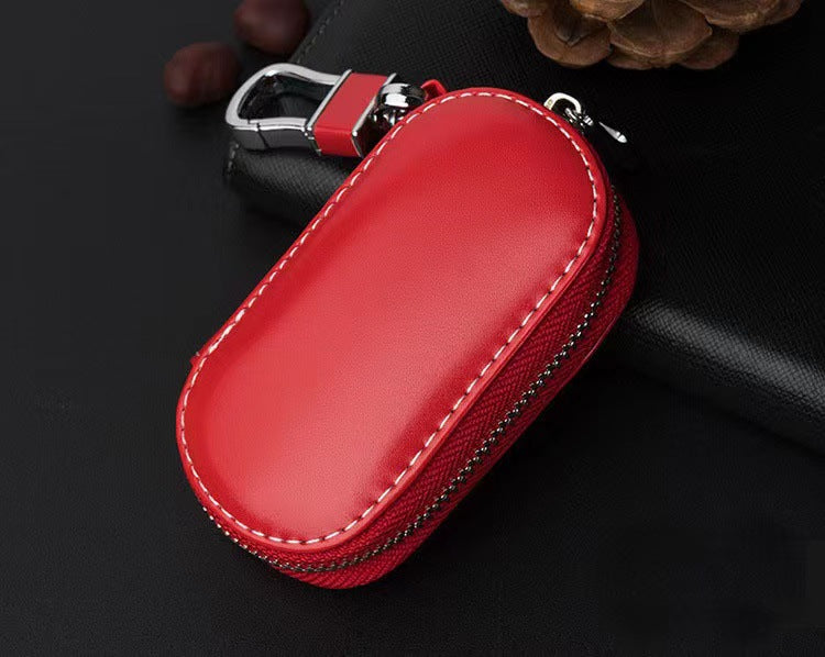 PU Car Key Sleeve W/A Key Chain