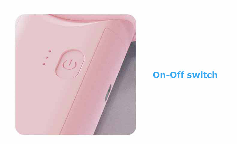 Mini Fan USB Rechargeable Portable Fan with Phone Stand